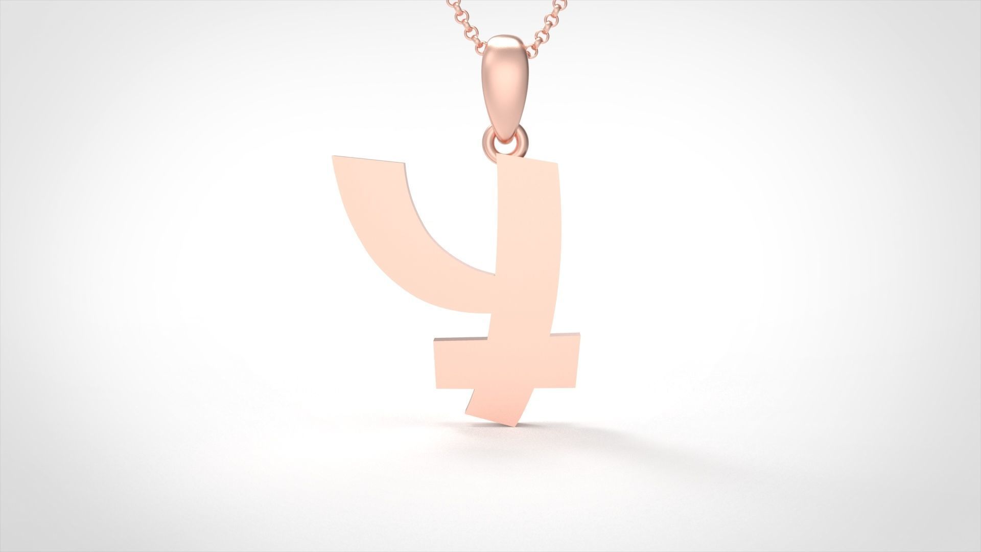 Model 676 Y Saiko Initial Japon Letter 3D print model_1