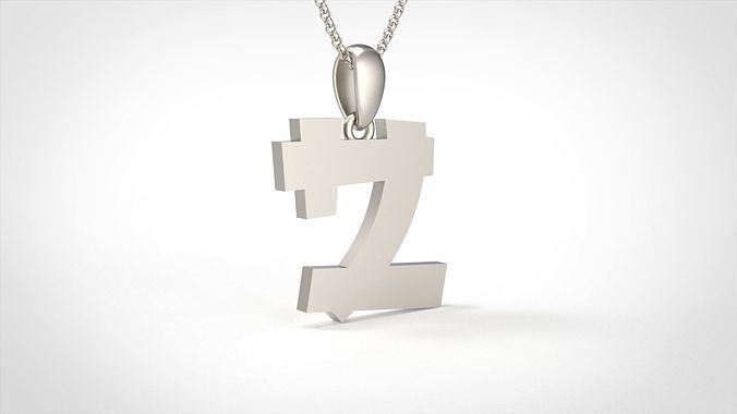 Model 677 Z Saiko Initial Japon Letter 3D print model