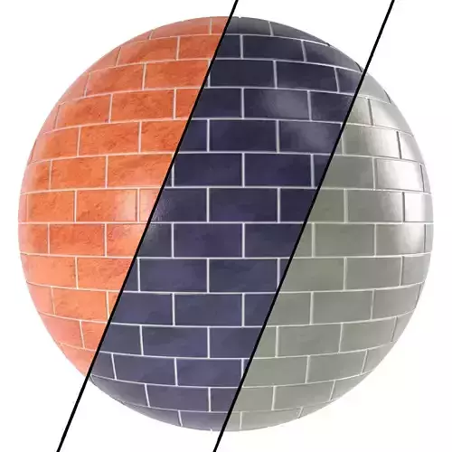 Glass Tile Materials 1- Pbr 4k By Sbsar File