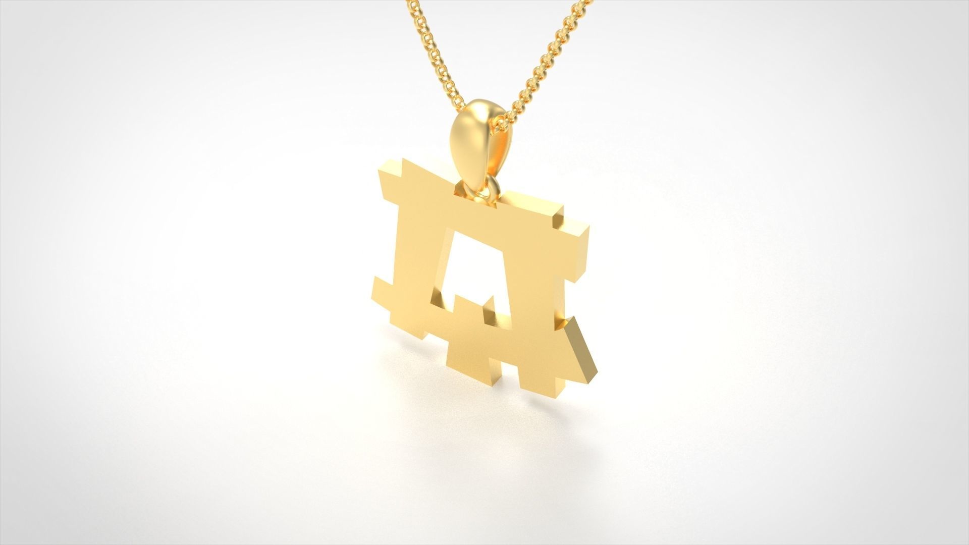 Model 678 Q Saiko Initial Japon Letter 3D print model_2