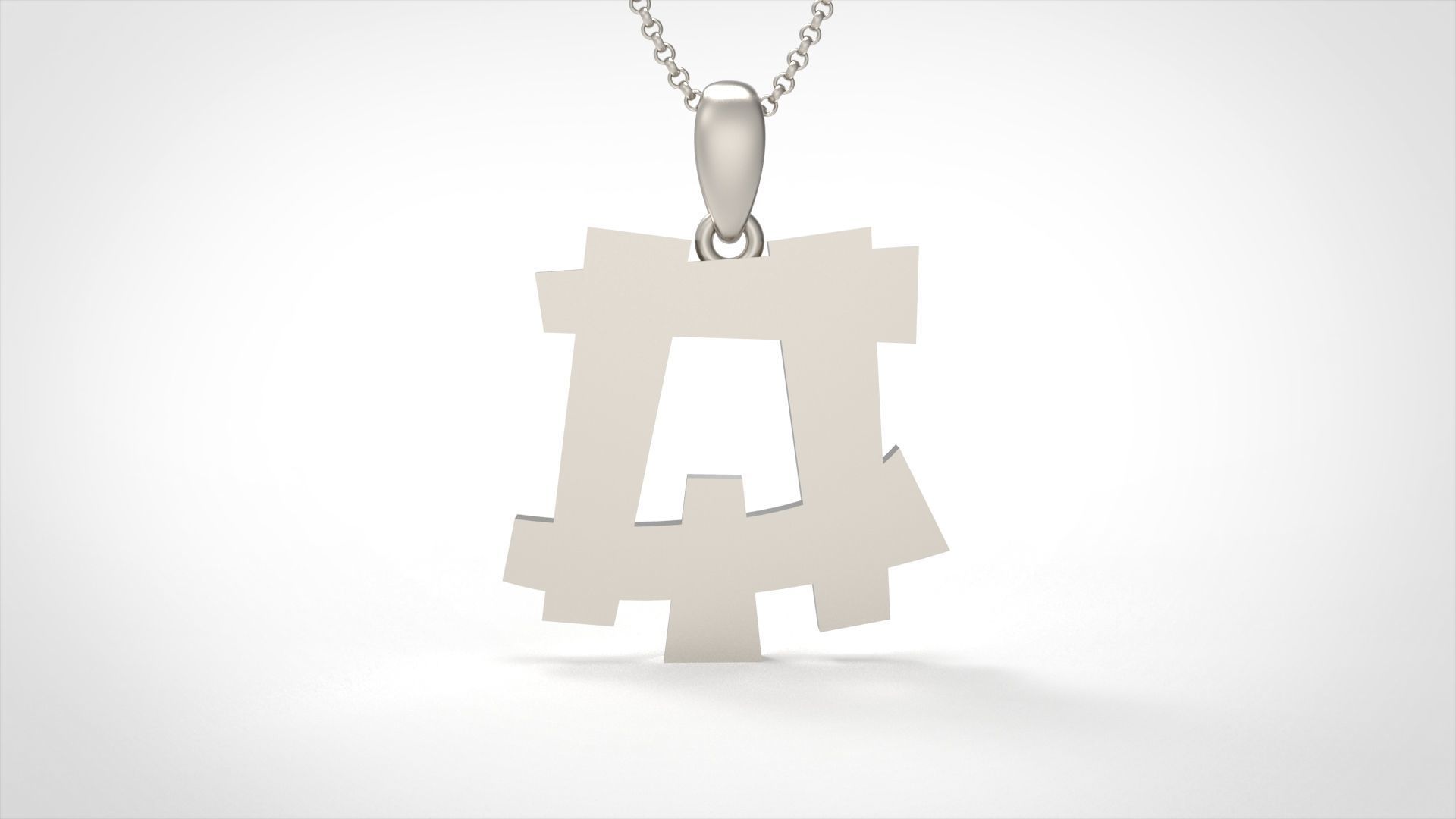 Model 678 Q Saiko Initial Japon Letter 3D print model_5