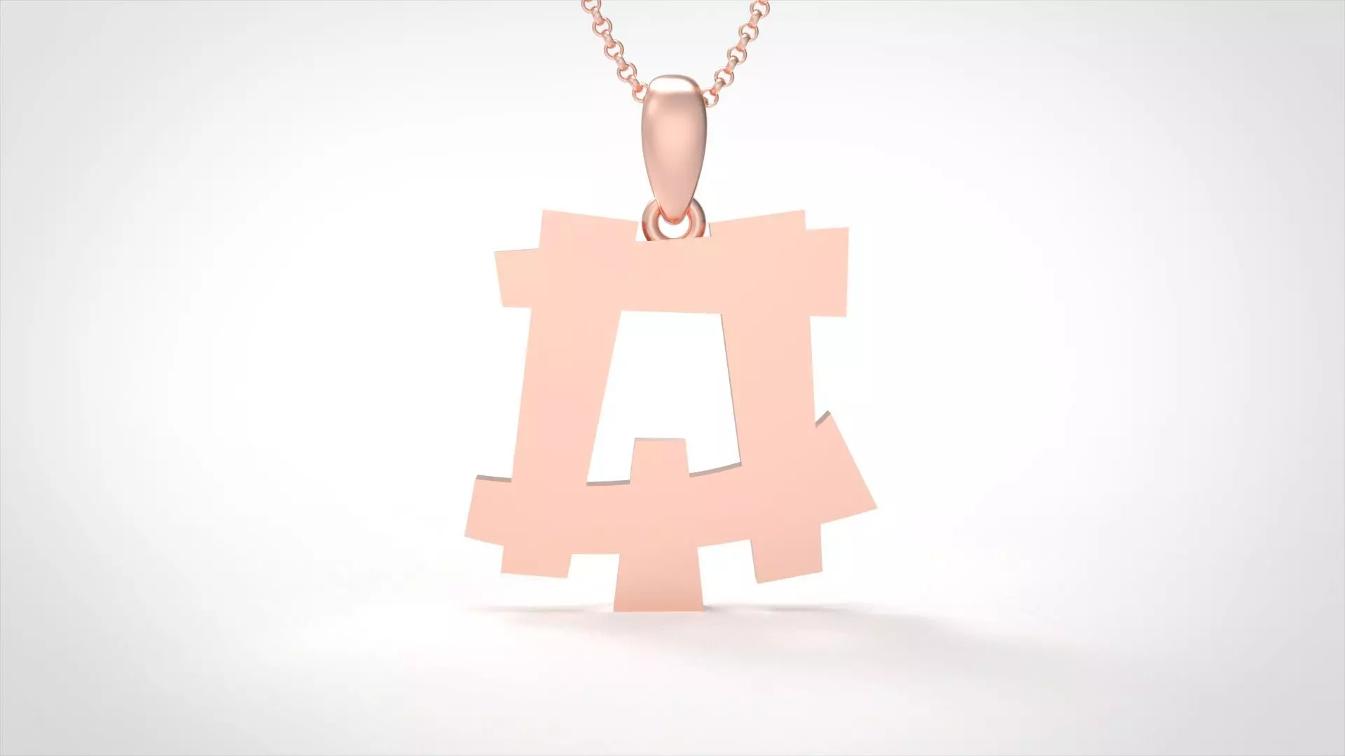 Model 678 Q Saiko Initial Japon Letter 3D print model_0