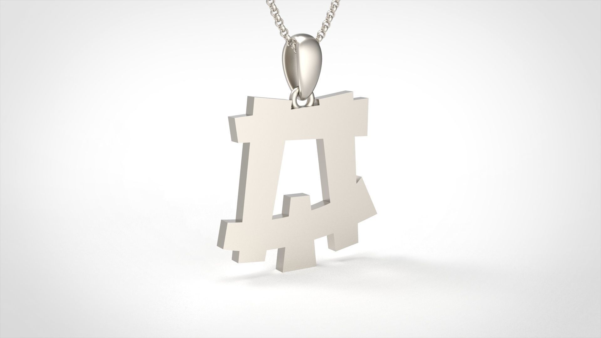 Model 678 Q Saiko Initial Japon Letter 3D print model_4