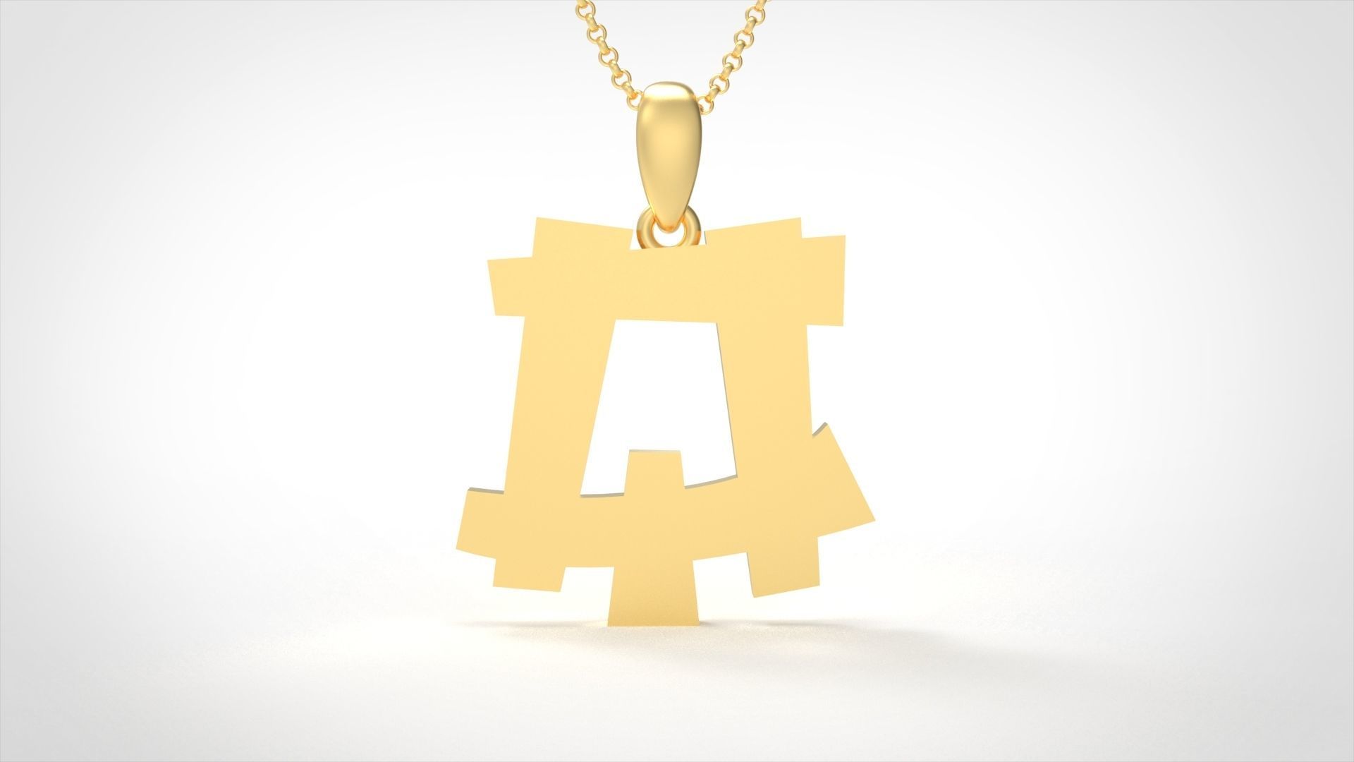 Model 678 Q Saiko Initial Japon Letter 3D print model_1