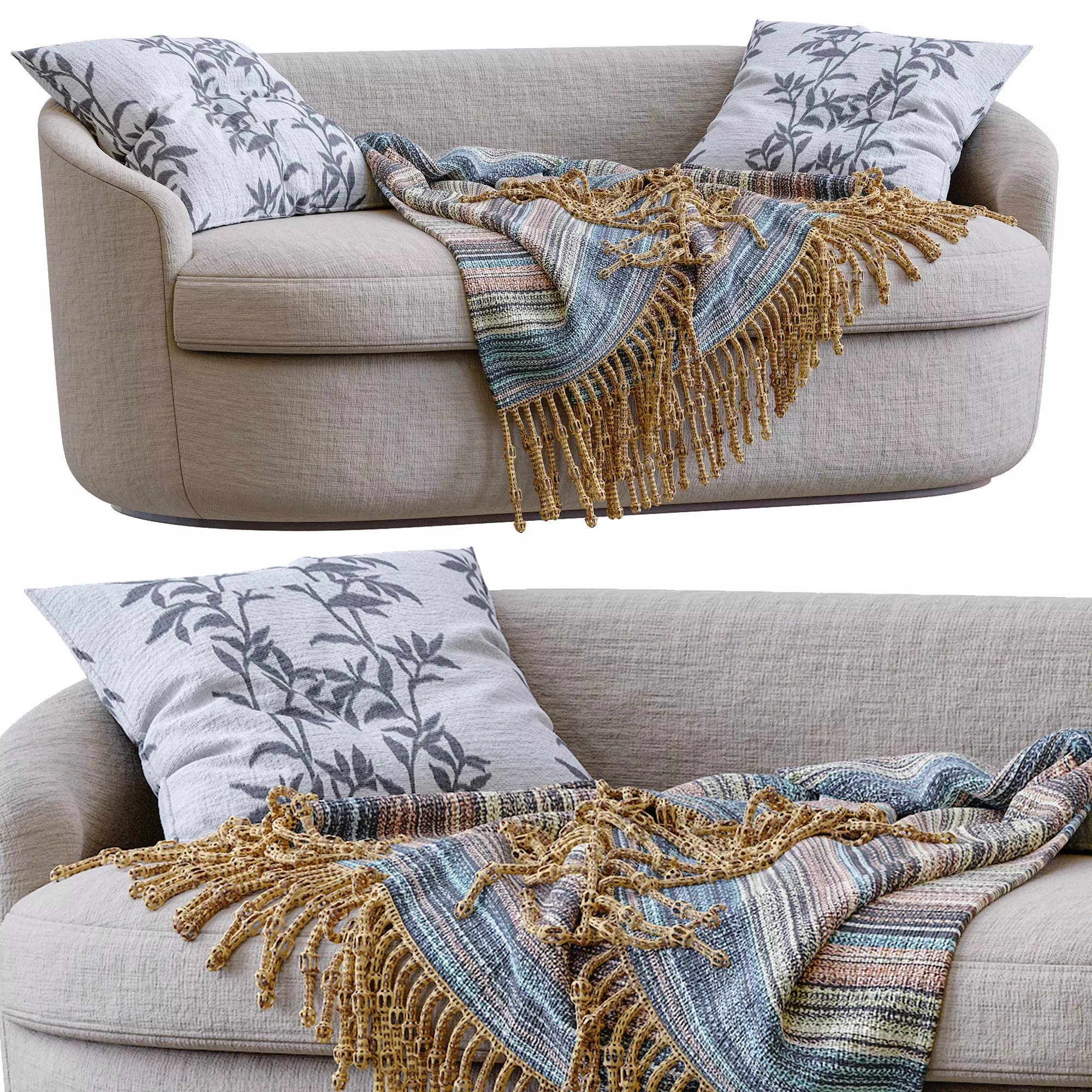 Sofa Ginevra By Marac 3D model