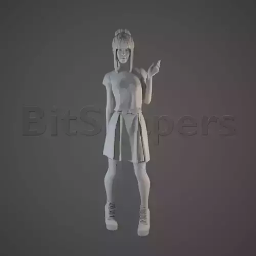 Fumiko - Character series 3D print model