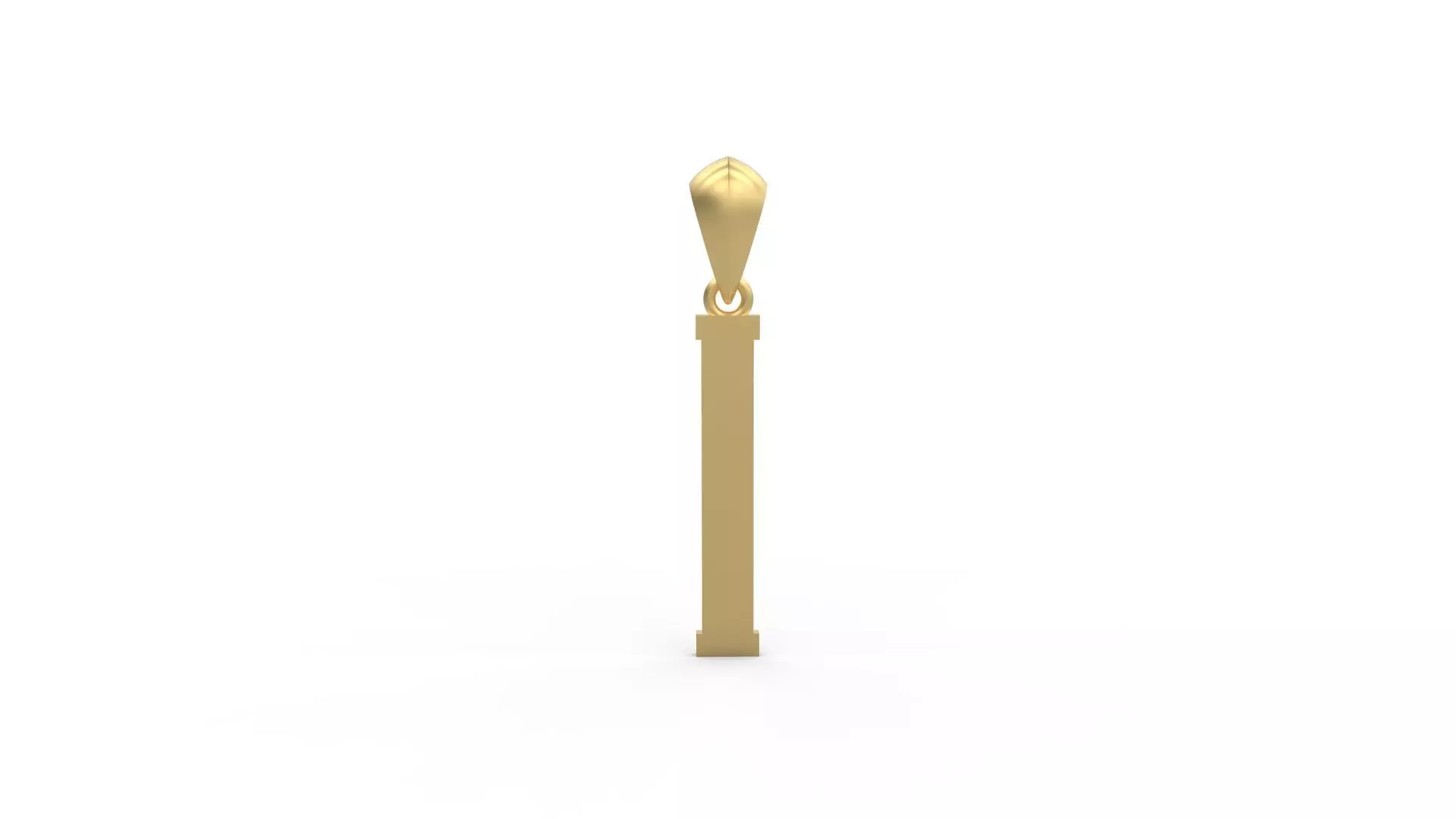 Initial Letters Pendant Amsterdam Signature Duo I 3D print model_0