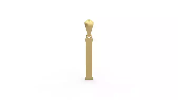 Initial Letters Pendant Amsterdam Signature Duo I 3D print model