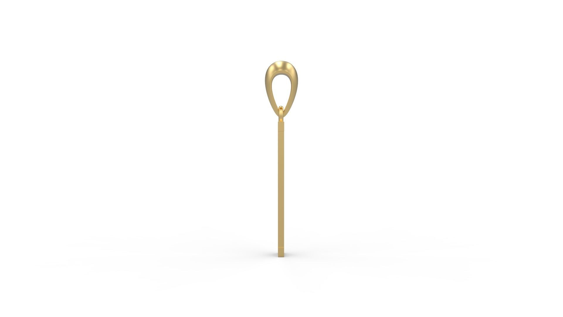 Initial Letters Pendant Amsterdam Signature Duo I 3D print model_2