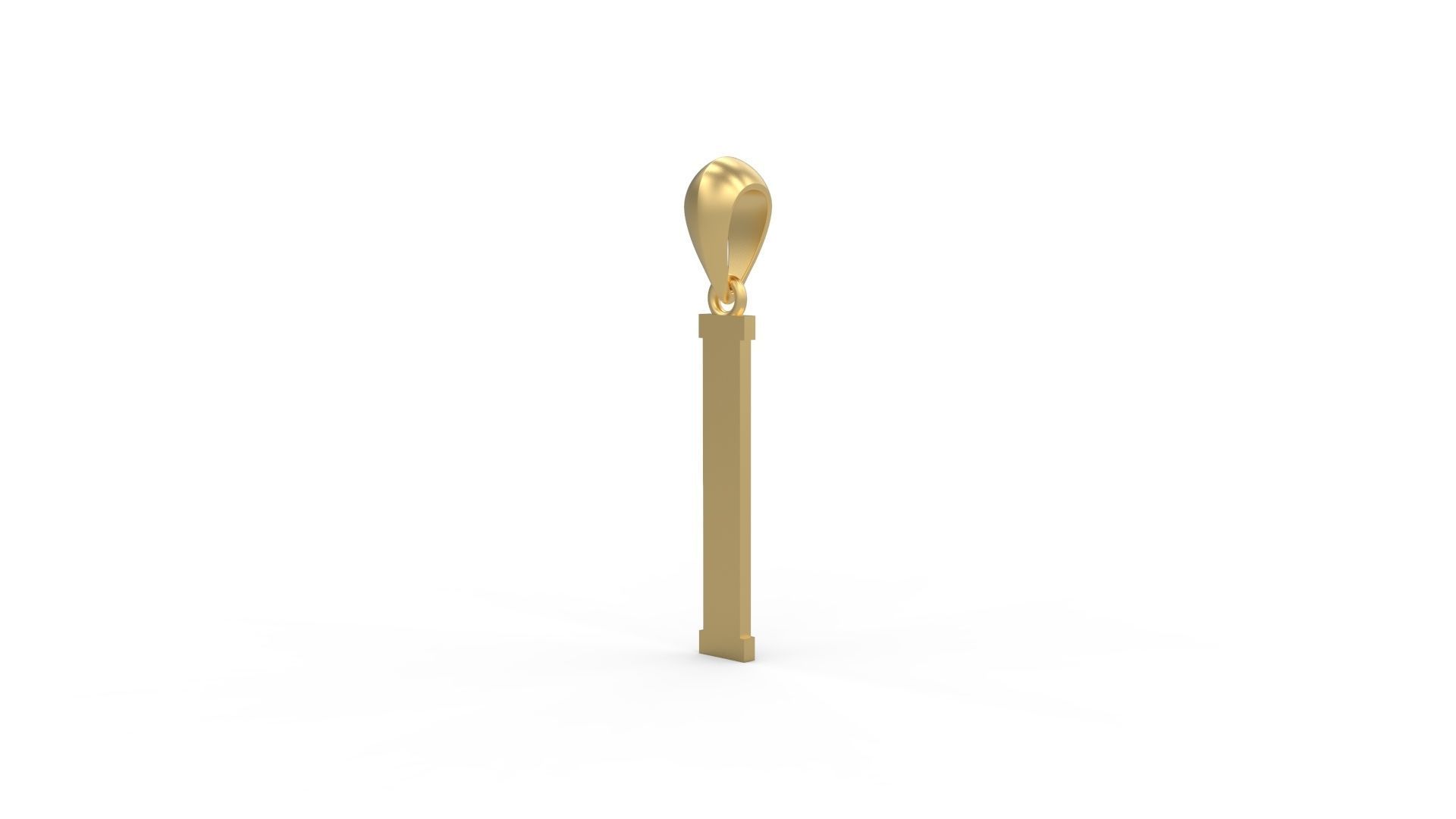 Initial Letters Pendant Amsterdam Signature Duo I 3D print model_1