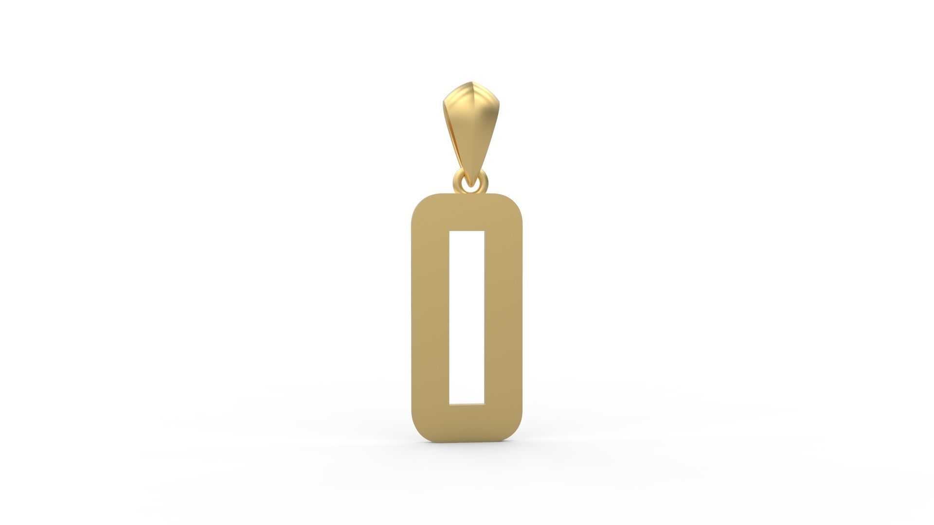 Initial Letters Pendant Amsterdam Signature Duo O 3D print model_4