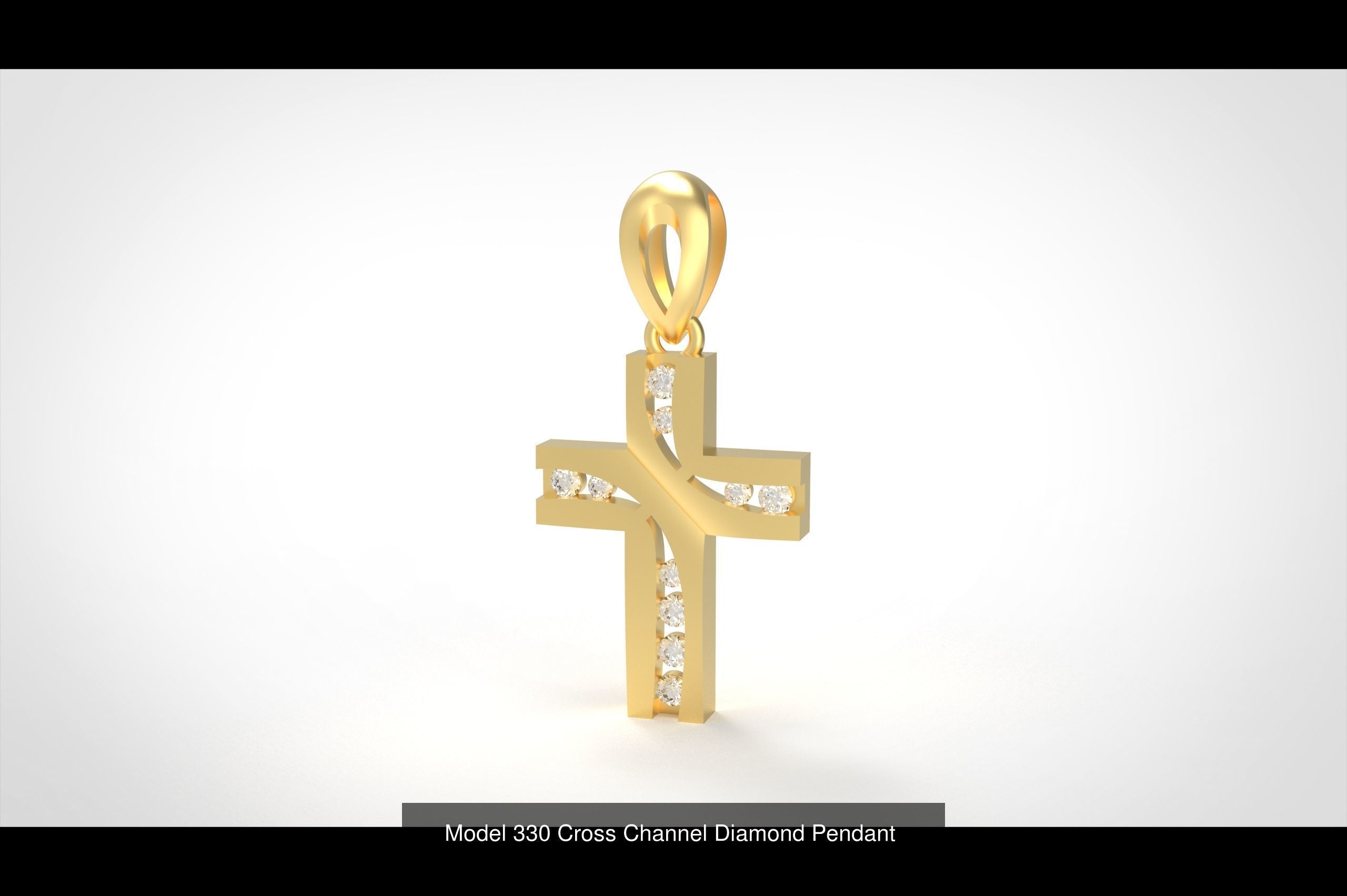 16 Cross Collection Diamond Pendant _12