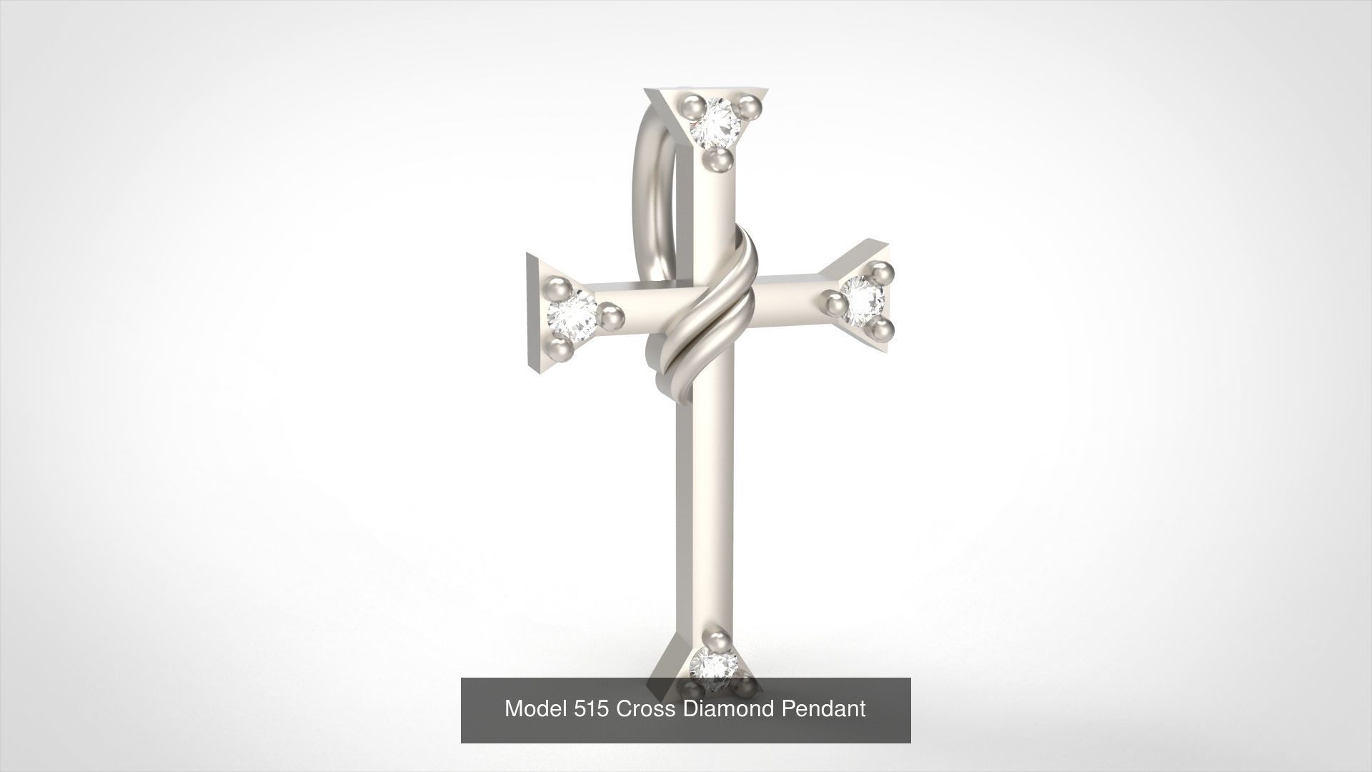 16 Cross Collection Diamond Pendant _17