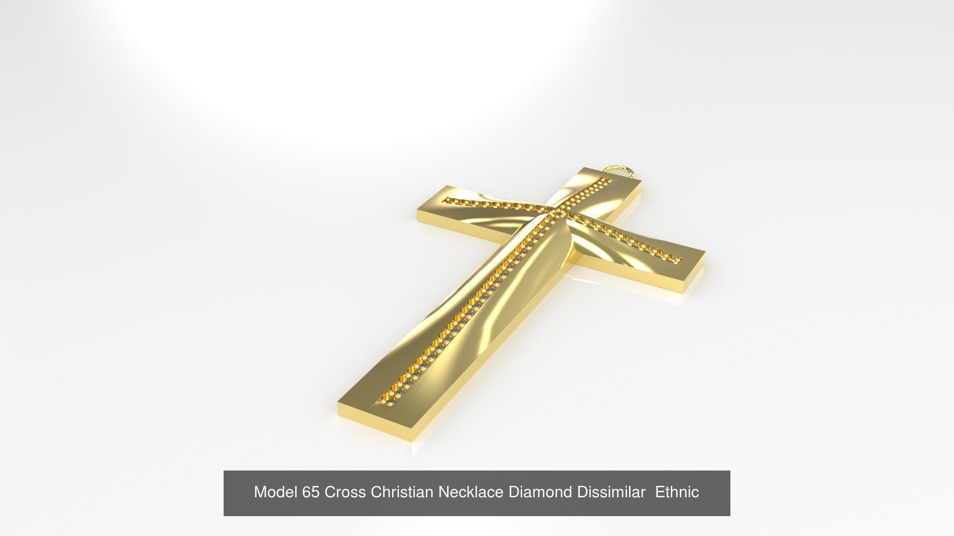 16 Cross Collection Diamond Pendant _3