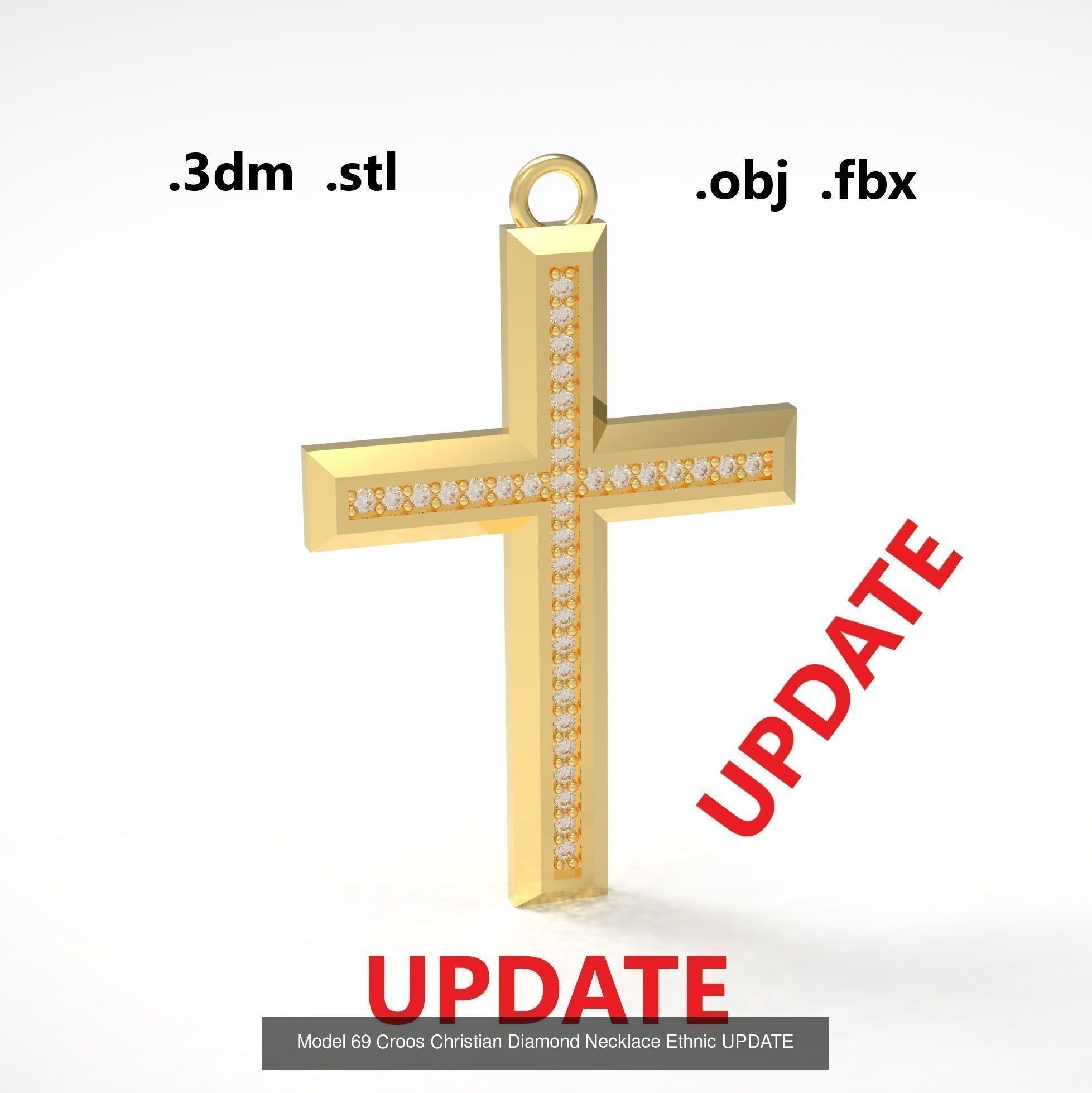 16 Cross Collection Diamond Pendant _7