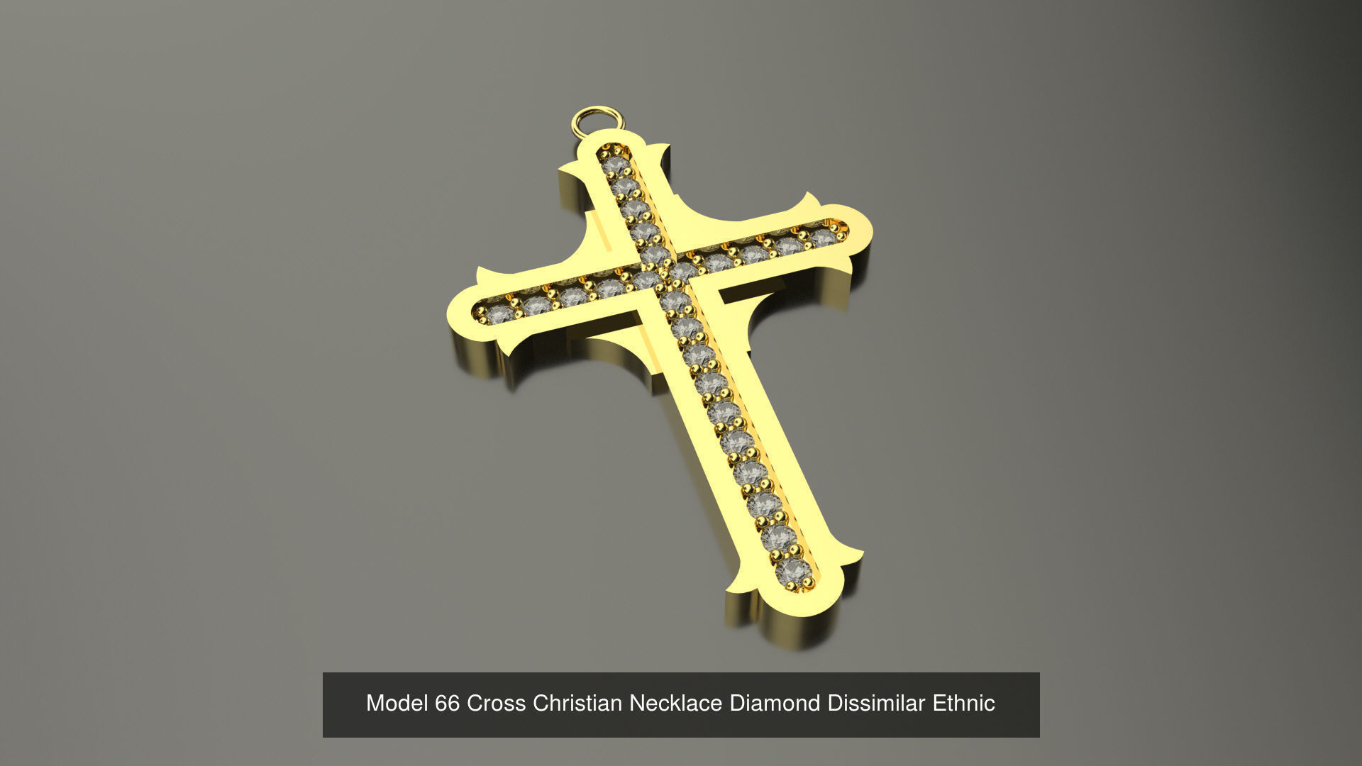 16 Cross Collection Diamond Pendant _4