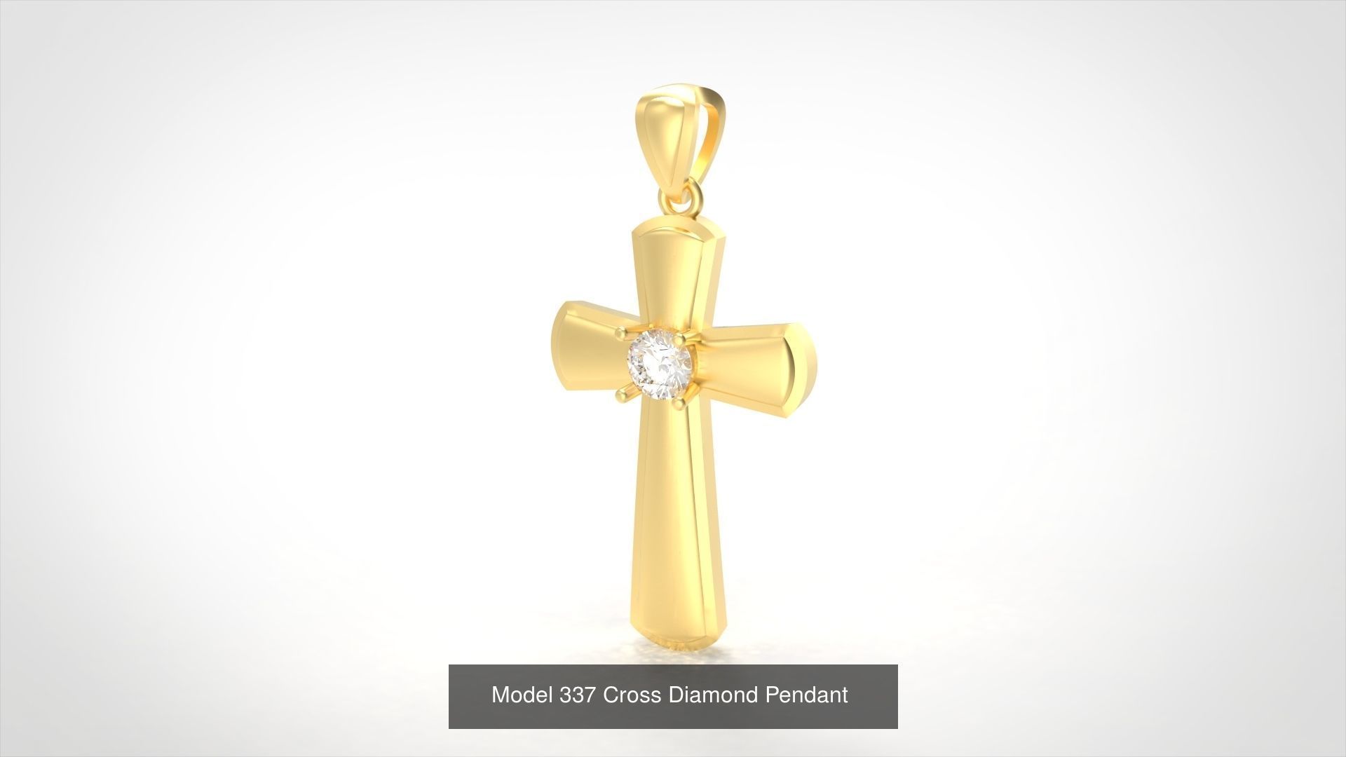 16 Cross Collection Diamond Pendant _14