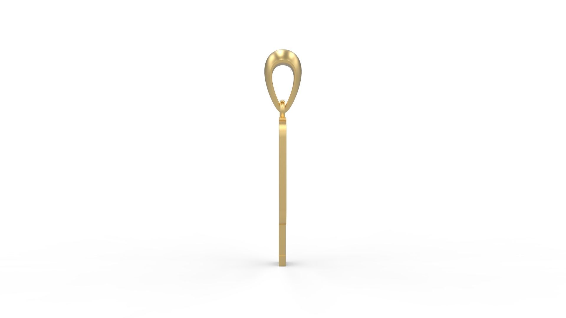 Initial Letters Pendant Amsterdam Signature Duo P 3D print model_2