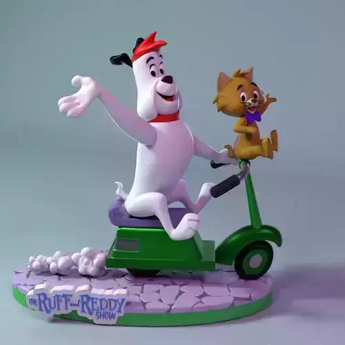 Ruff and Reddy Show - 24cm