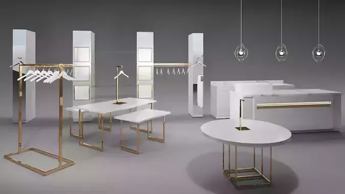 Fashion Store Display Collection