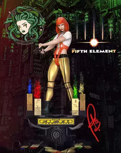 LEELOO BY CREATIVE GEEK MB 3D print model