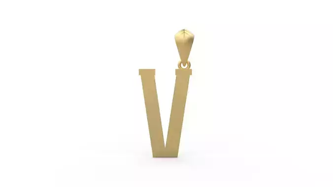 Initial Letters Pendant Amsterdam Signature Duo V