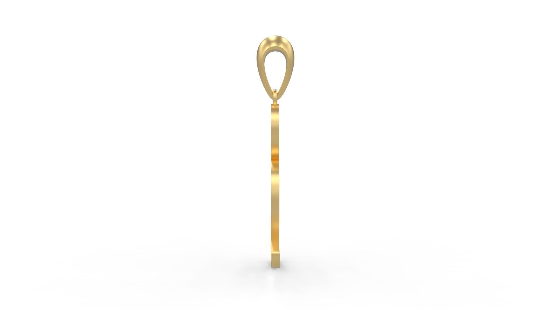 Initial Letters Pendant Mellayu Z 3D print model_2