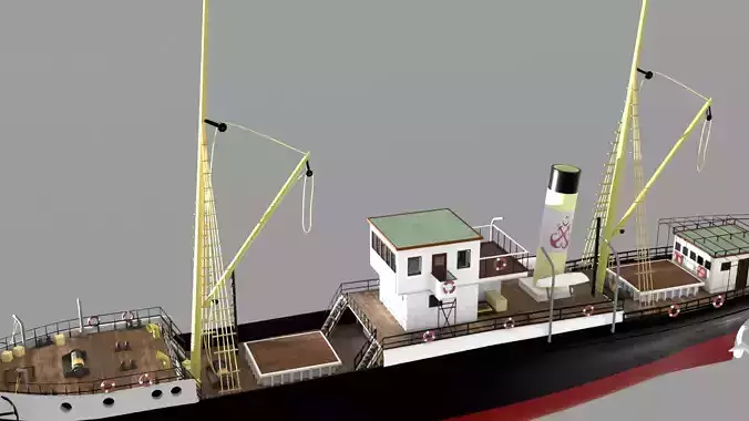 Bandirma Gemisi 3D Ship