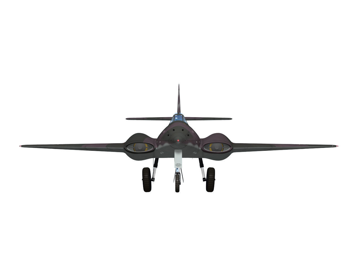 Messerschmitt Me 262 HG III 3D model_10
