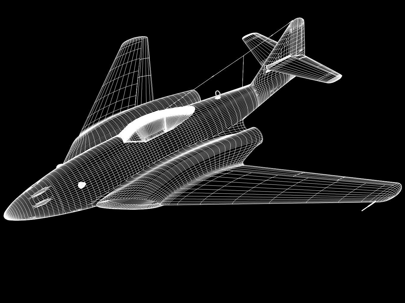 Messerschmitt Me 262 HG III 3D model_13