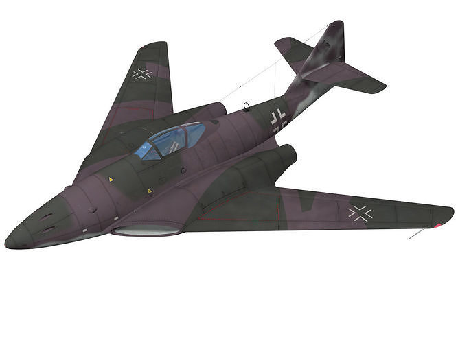 Messerschmitt Me 262 HG III 3D model