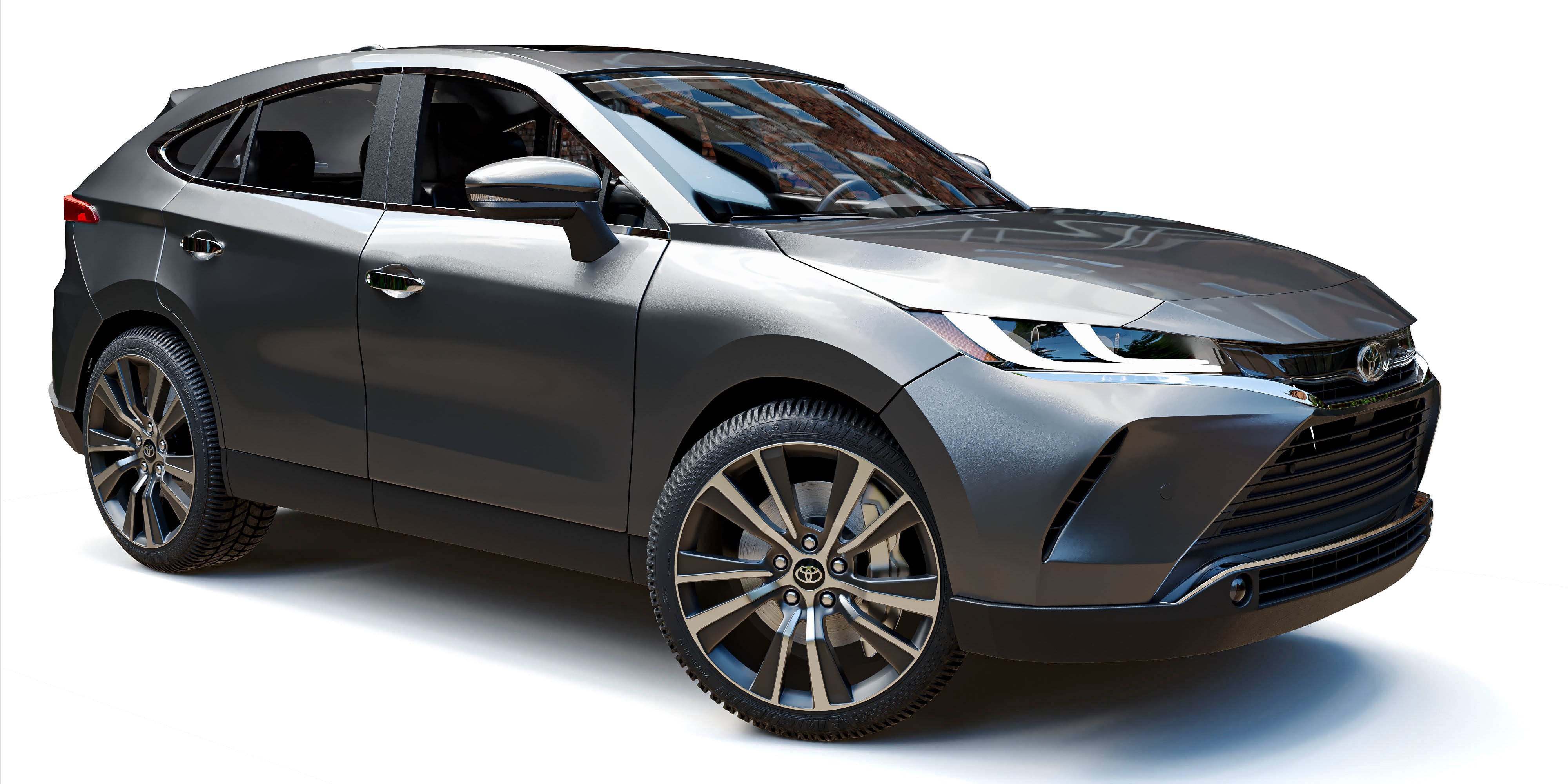 Toyota Harrier 2021 3D model_3