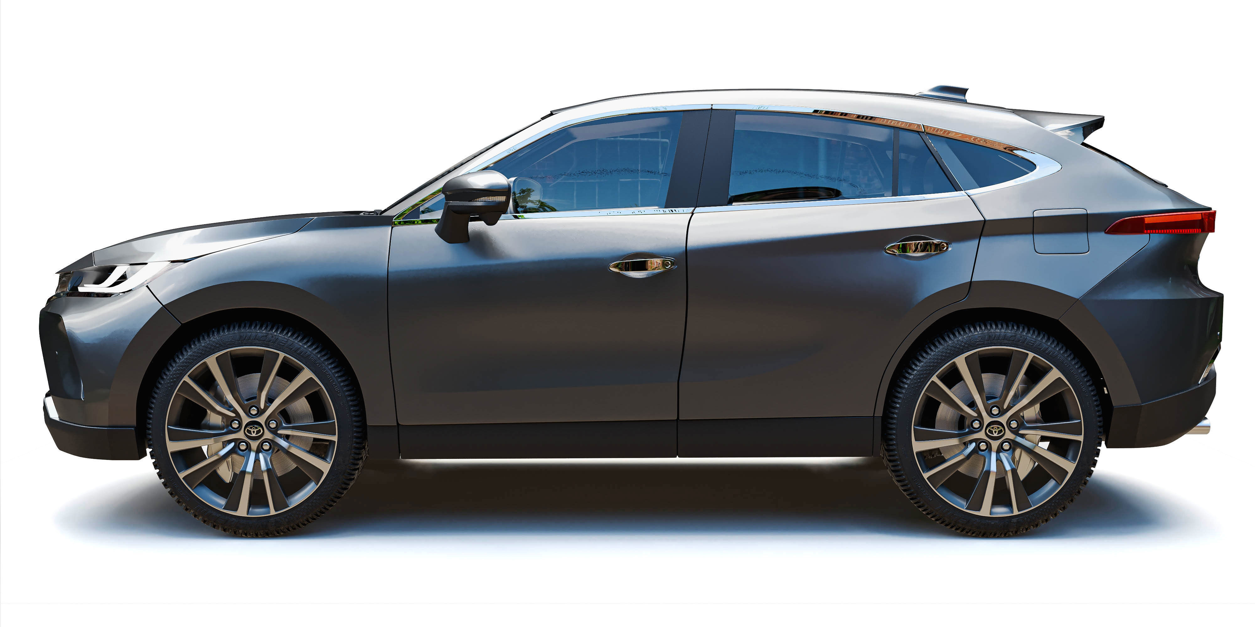 Toyota Harrier 2021 3D model_7