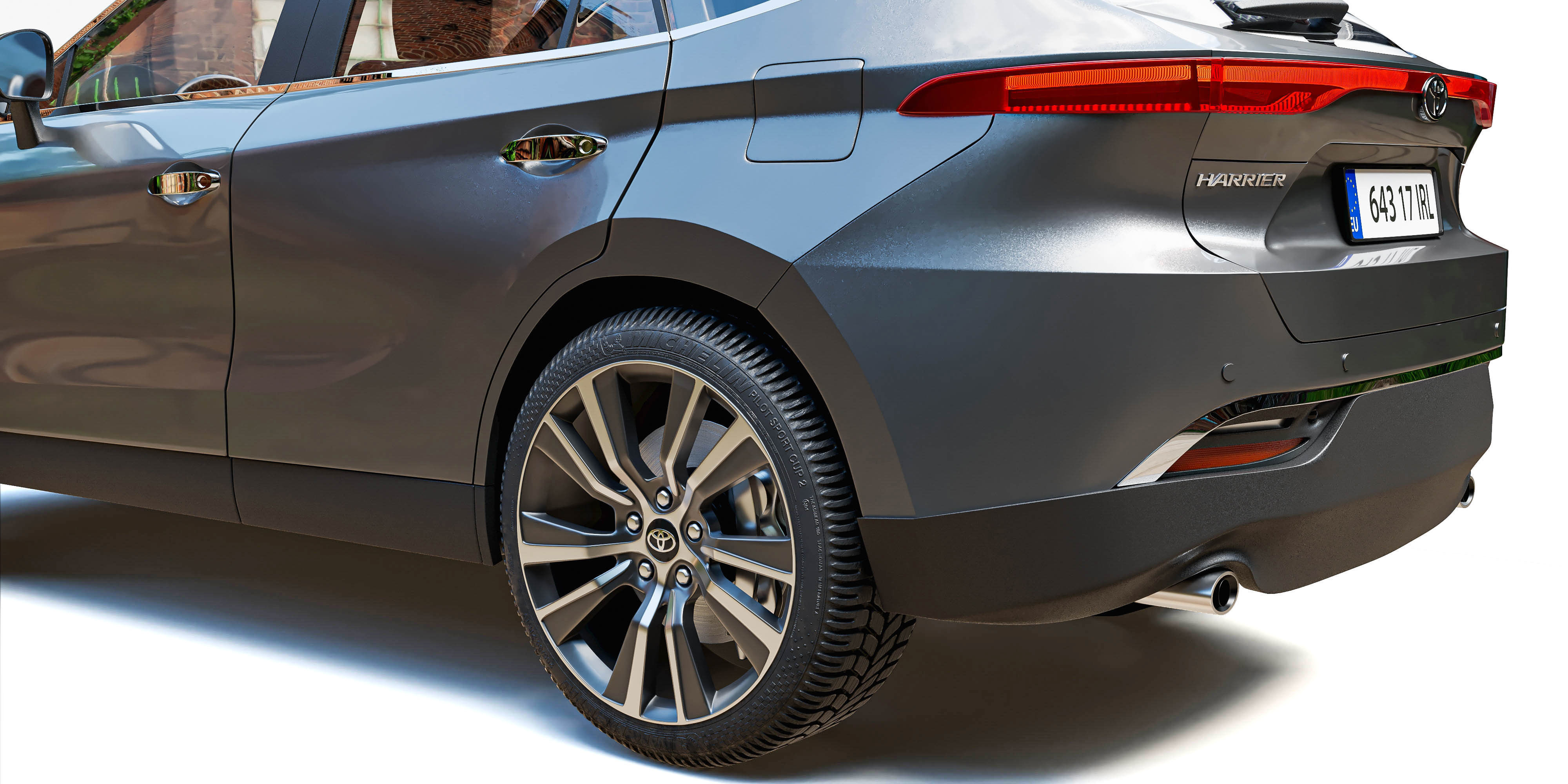 Toyota Harrier 2021 3D model_10