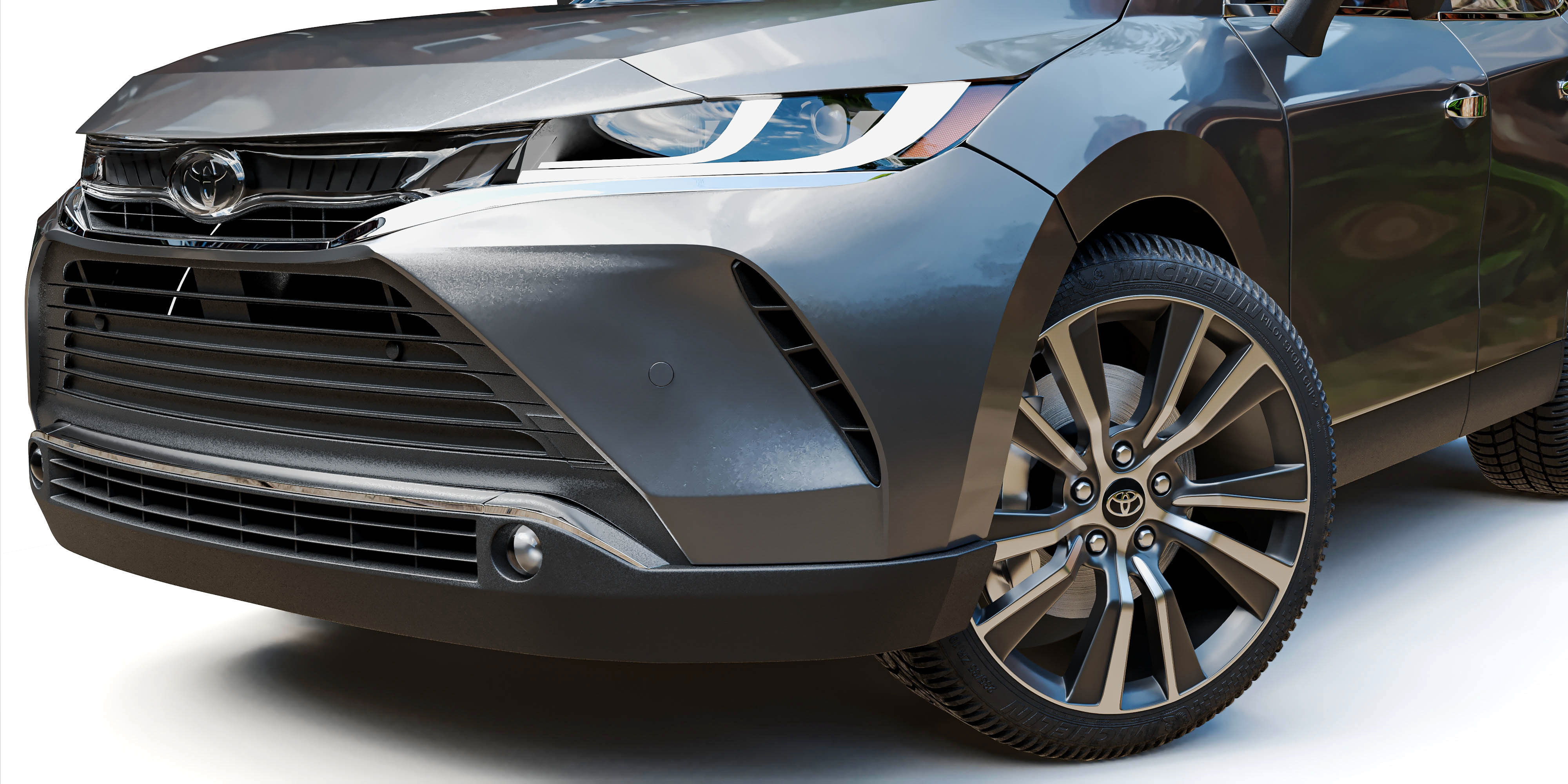 Toyota Harrier 2021 3D model_9