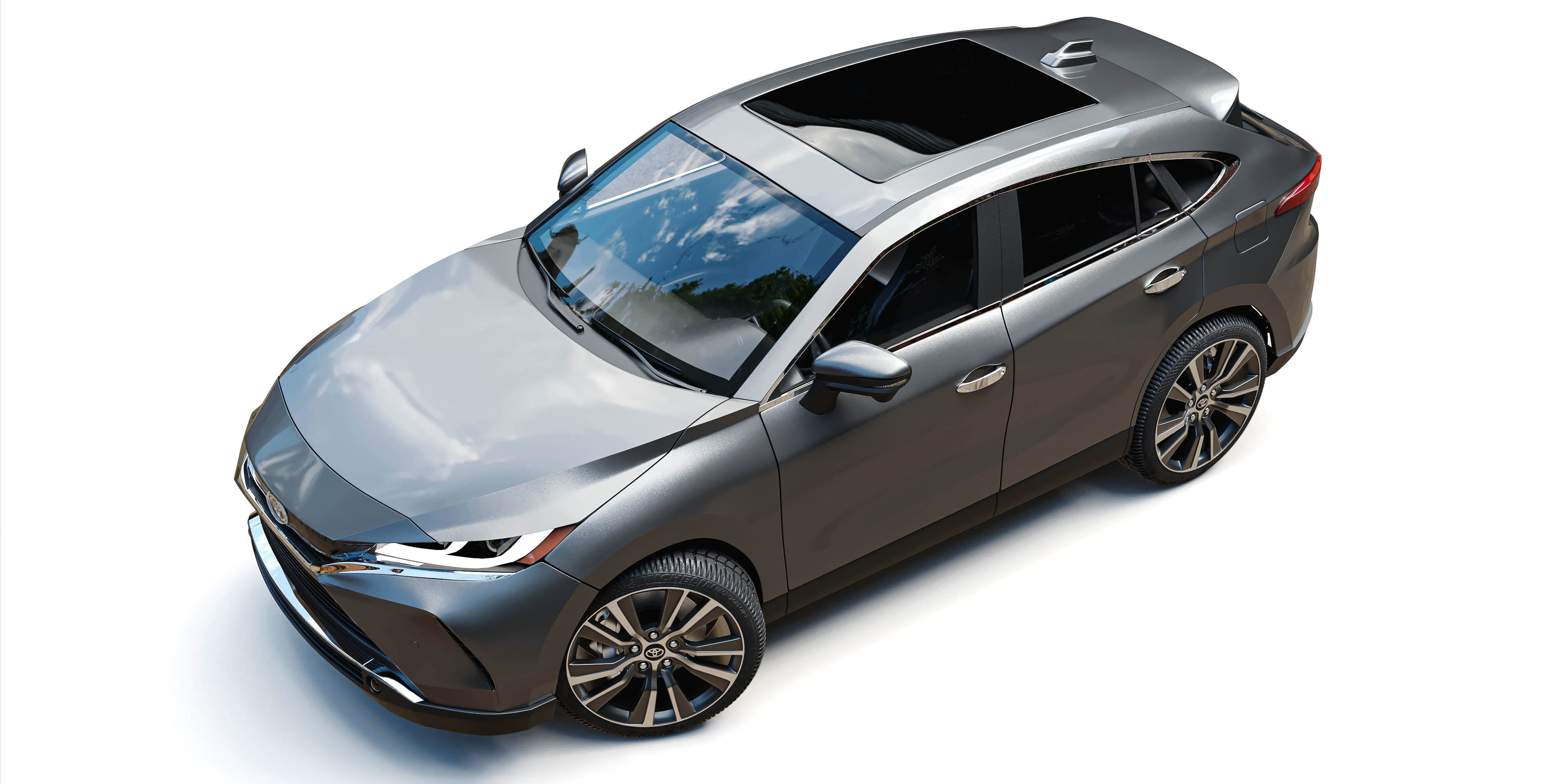 Toyota Harrier 2021 3D model_5