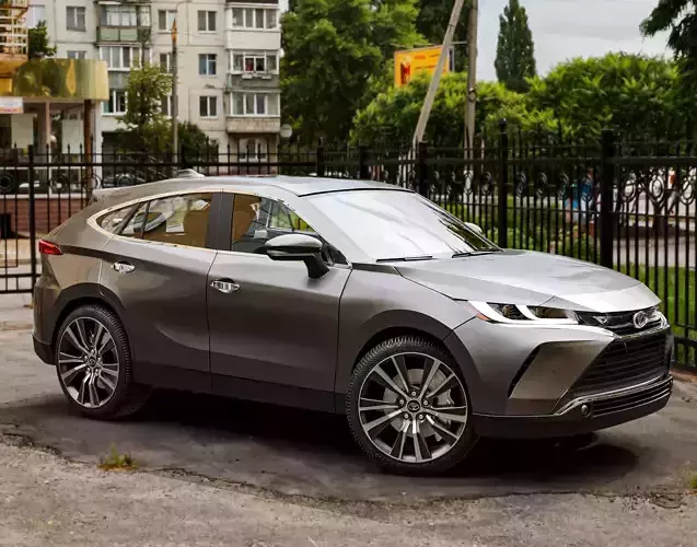 Toyota Harrier 2021 3D model