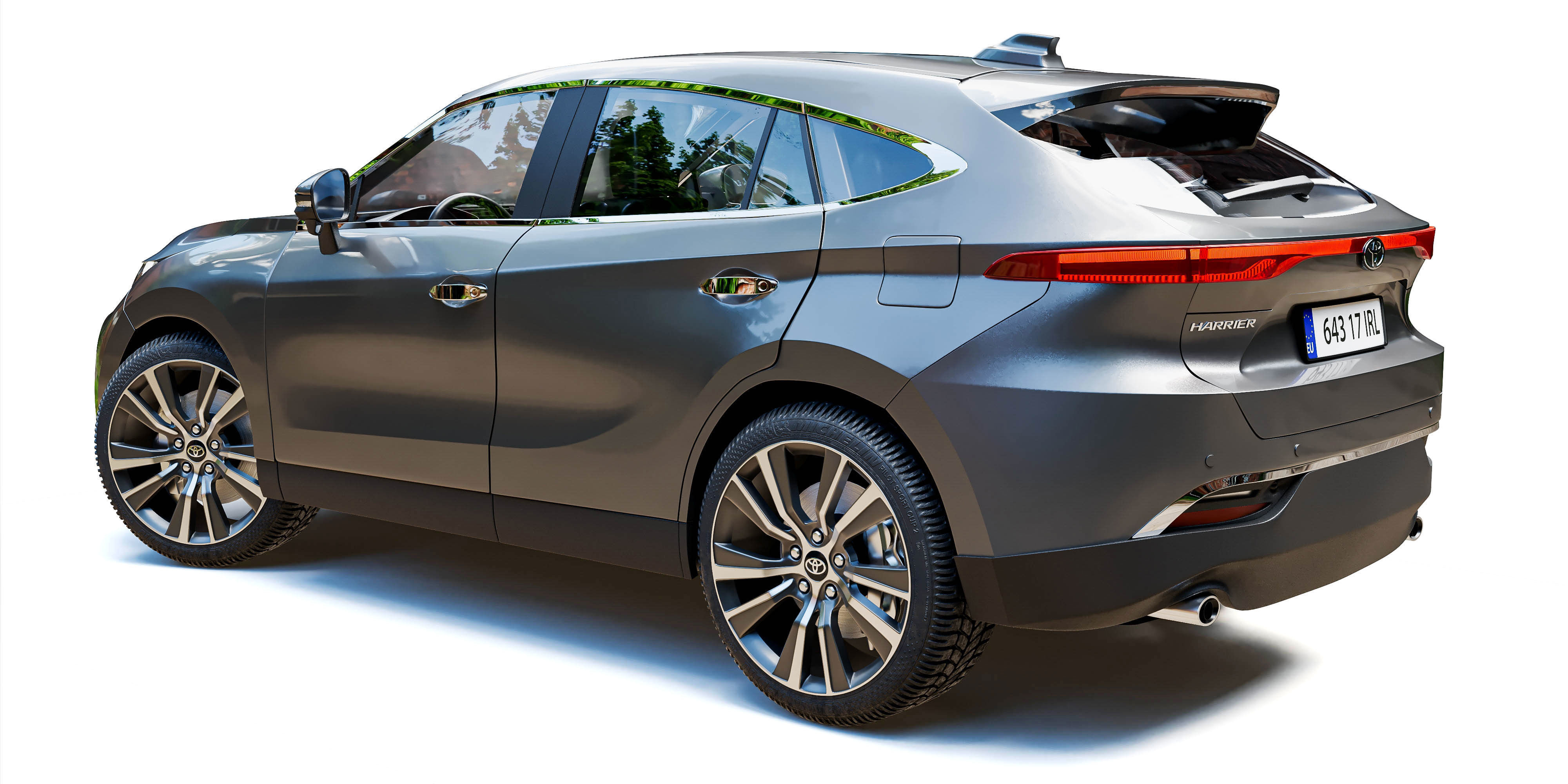 Toyota Harrier 2021 3D model_4