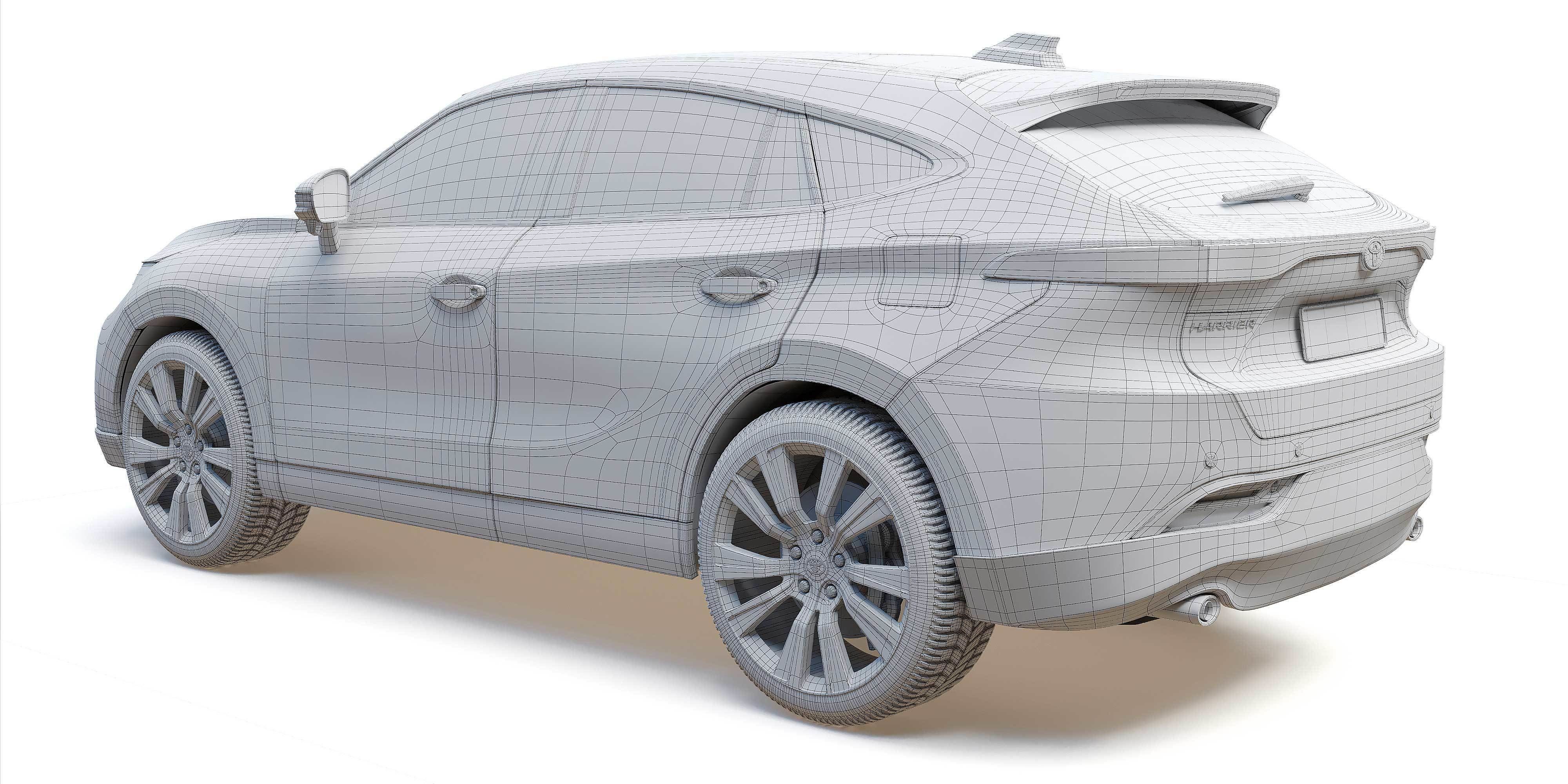 Toyota Harrier 2021 3D model_12