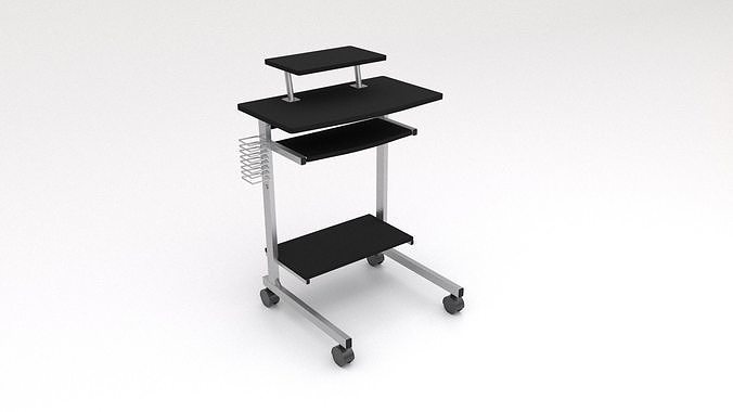 3D Medical Station Cart 3D model