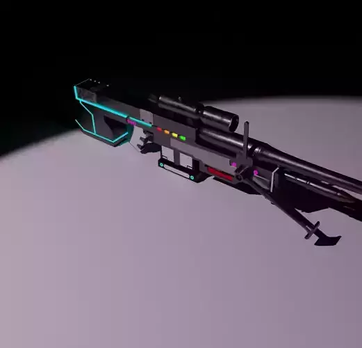 Futuristic Rifle