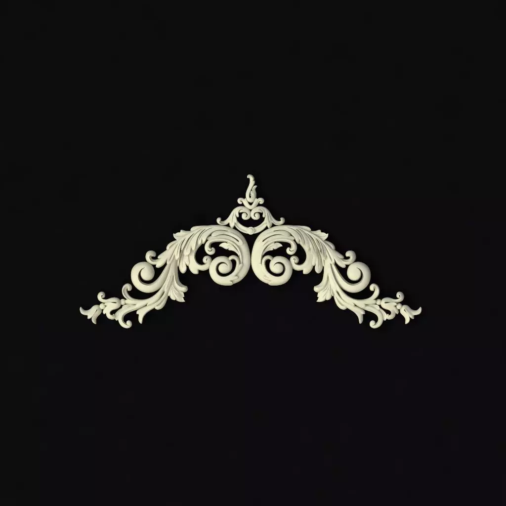 dekor ornate design 3D model_0