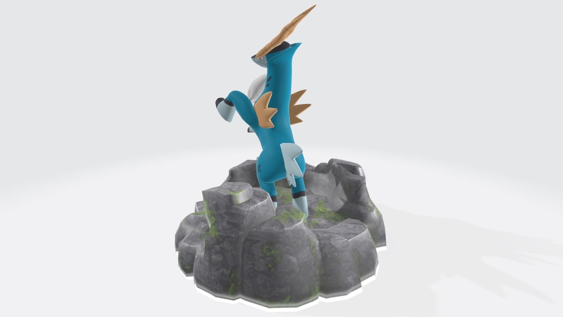 Cobalion dragon 3D print model_1