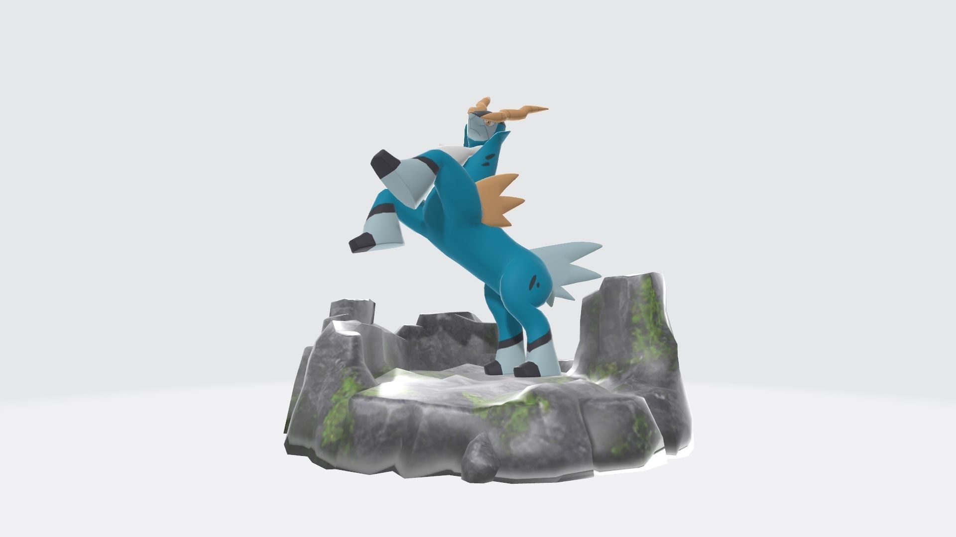 Cobalion dragon 3D print model_5