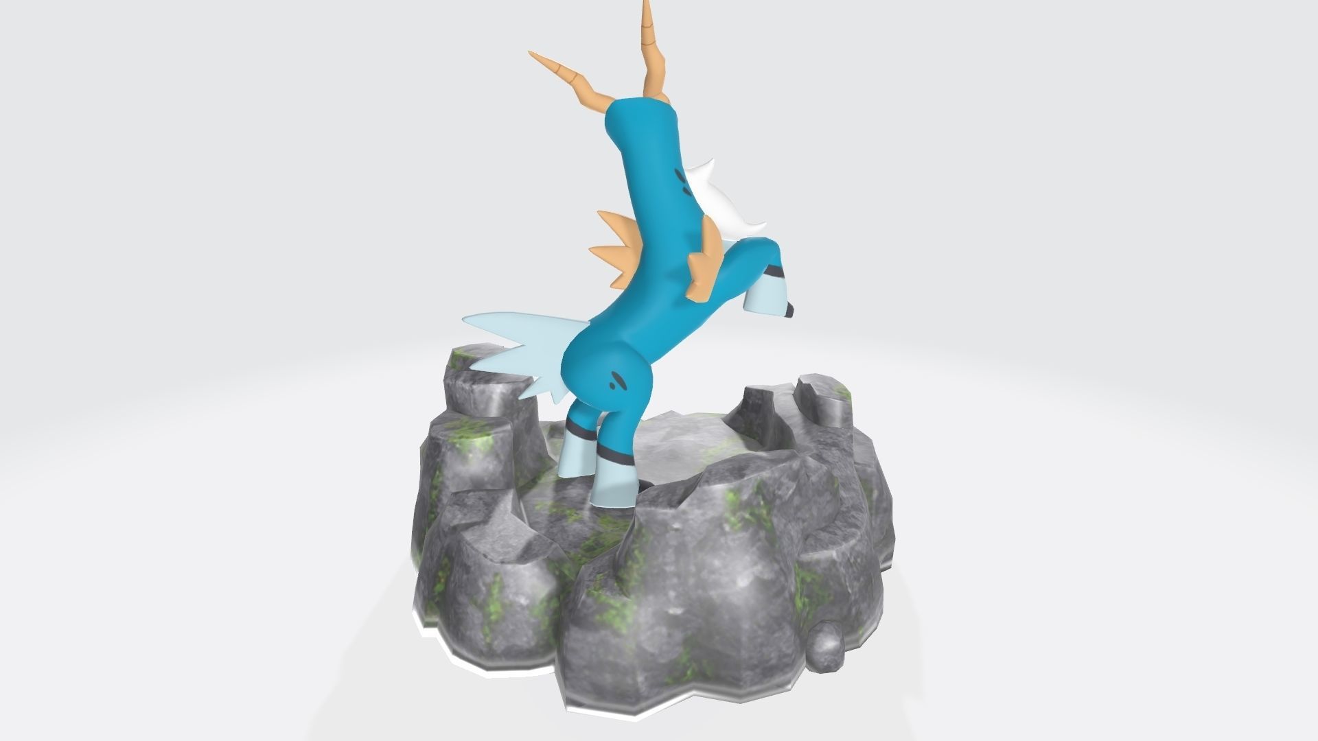 Cobalion dragon 3D print model_2