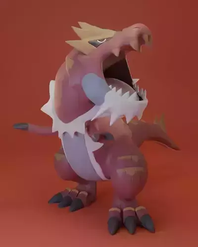 Pokemon - Tyrantrum  3D print model