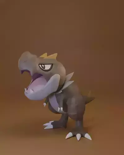 Pokemon - Tyrunt 3D print model