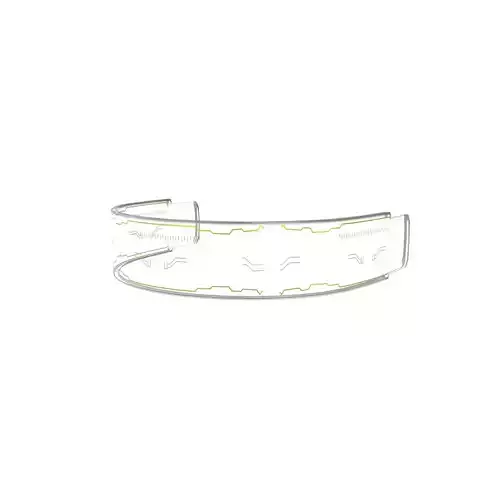 Future Technology Glasses v1 004 Low-poly 3D model