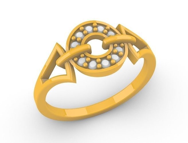 The Arica Ring  3D print model
