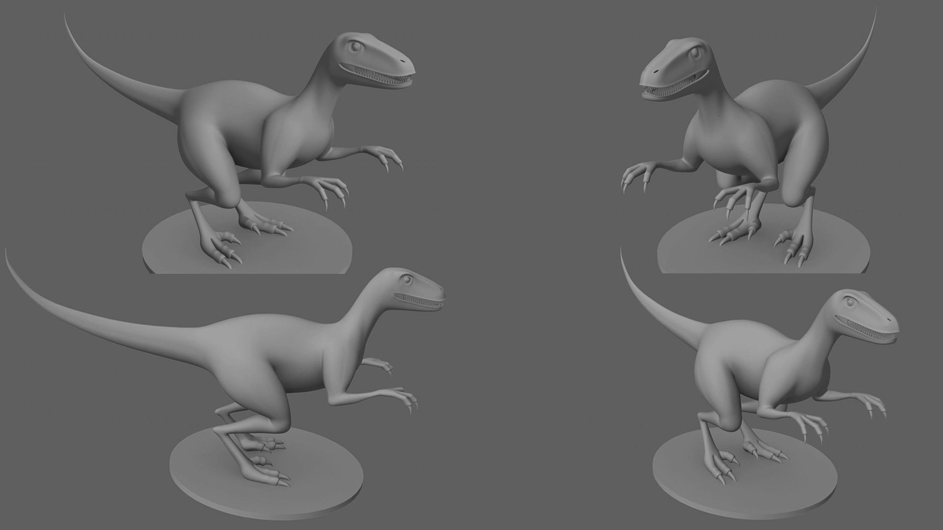 Dinosaur  Free 3D model_3